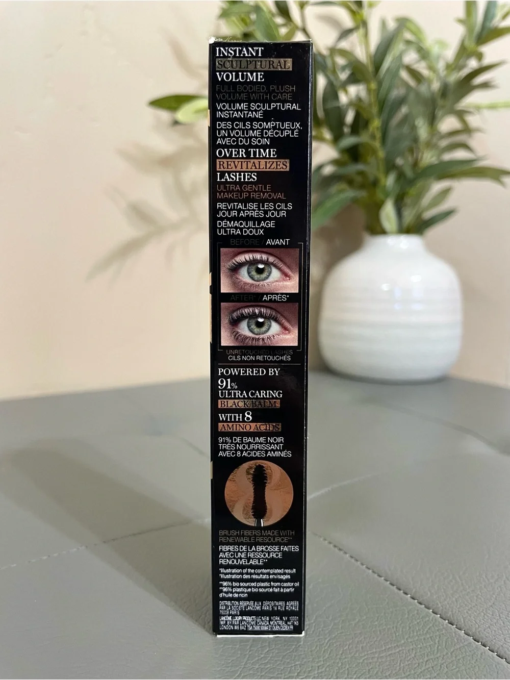 Lancome Le 8 Hypnose Serum Infused Volumizing Mascara 01 Noir Sculptural 0.27Oz
